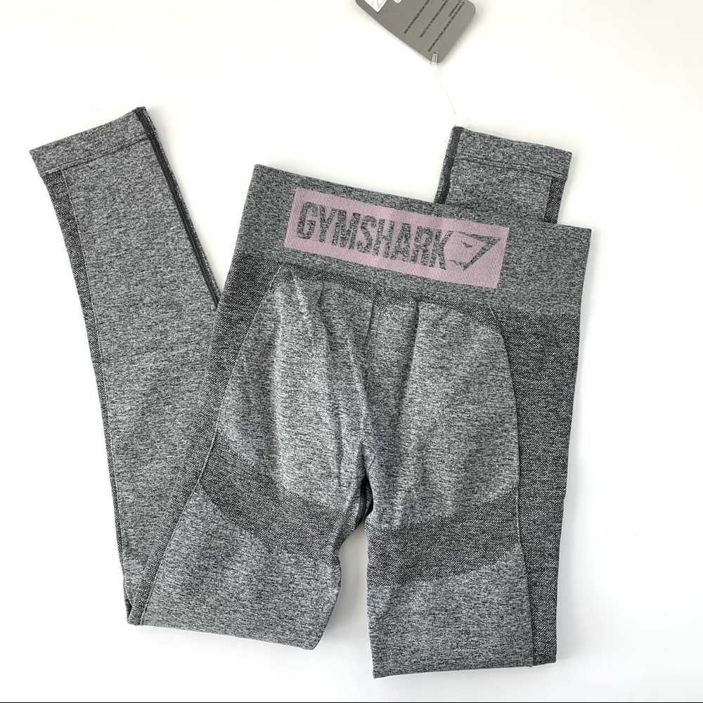 Gymshark High Waisted Flex Leggings Medium Grey